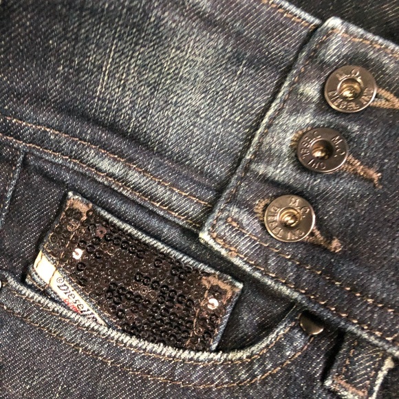 Diesel Cherock dark wash jeans - Picture 3 of 8